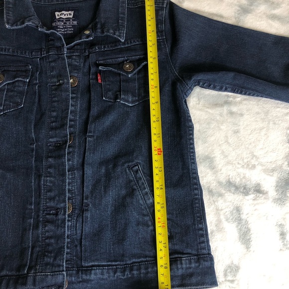 Levi’s LGG 12-13YRS. Denim Blue Kids Jacket Uni-Sex Jacket. - Picture 12 of 14